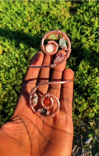 Copper Charkra Arm Cuff