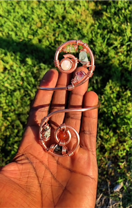 Copper Charkra Arm Cuff