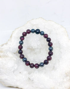 Garnet | Hematite | Shungite | Bracelet