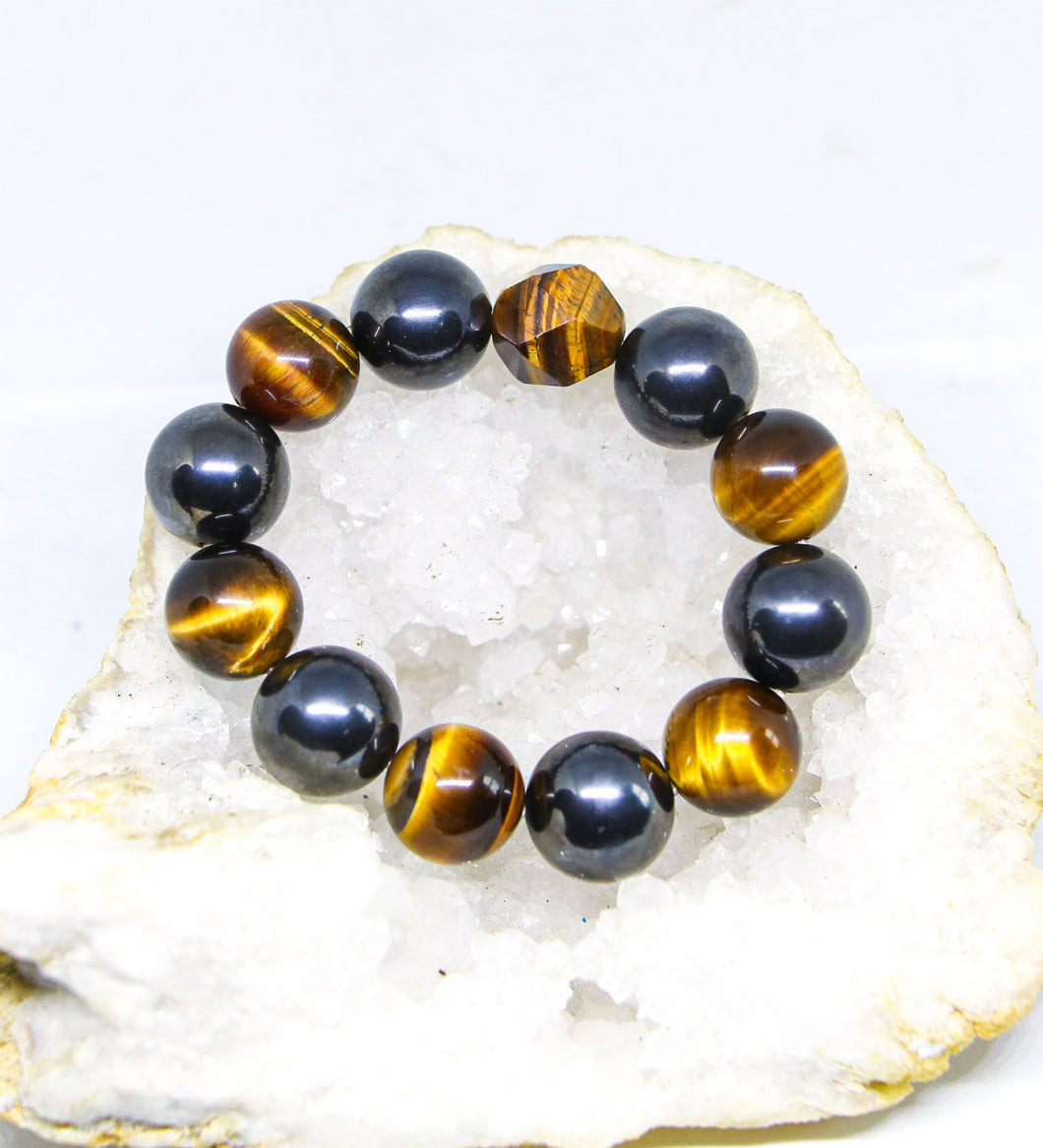 Tigers Eye | Hematite | Bracelet