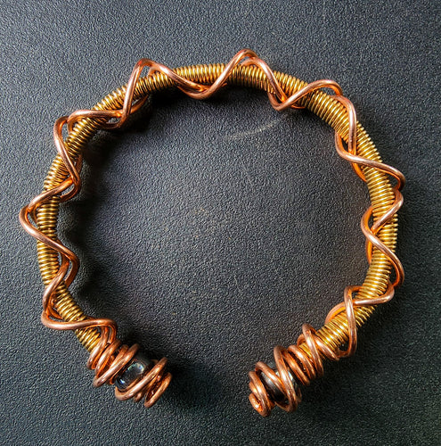 Copper & Gold | Hematite | Alchemy Cuff
