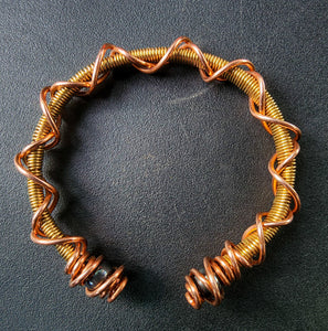 Copper & Gold | Hematite | Alchemy Cuff