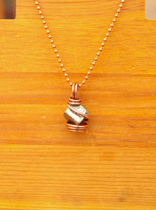 Pyrite | Abundant Prosperity | Copper Necklace
