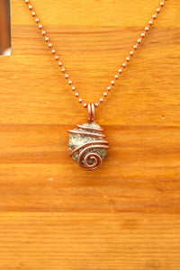 Pyrite | Abundant Prosperity | Copper Necklace