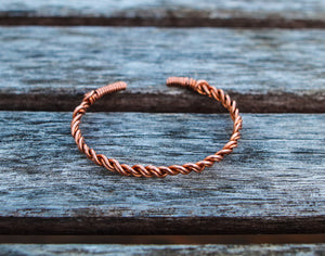 Copper | Braided Cuff
