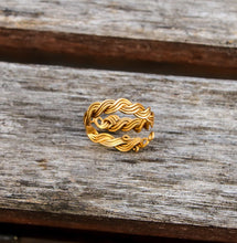 Load image into Gallery viewer, Brass | Rope Ring
