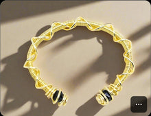 Load image into Gallery viewer, 14k GF | Elite Shungite | Alchemy Cuff
