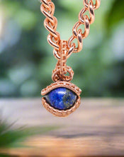 Load image into Gallery viewer, Lapis Lazuli | Copper Eye | Pendant