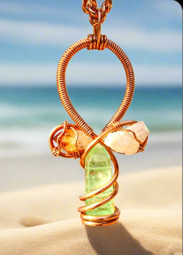 Custom Crystal | Ankh Pendant