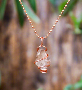 Smokey Quartz | Root Alchemy | Copper Necklace