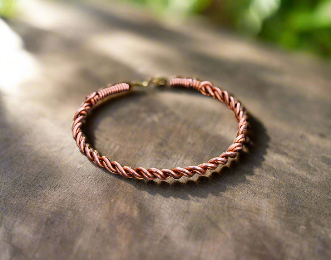 Copper | Braided Cuff