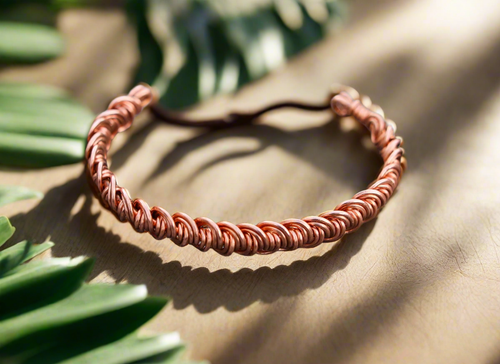 Copper | Braided Cuff