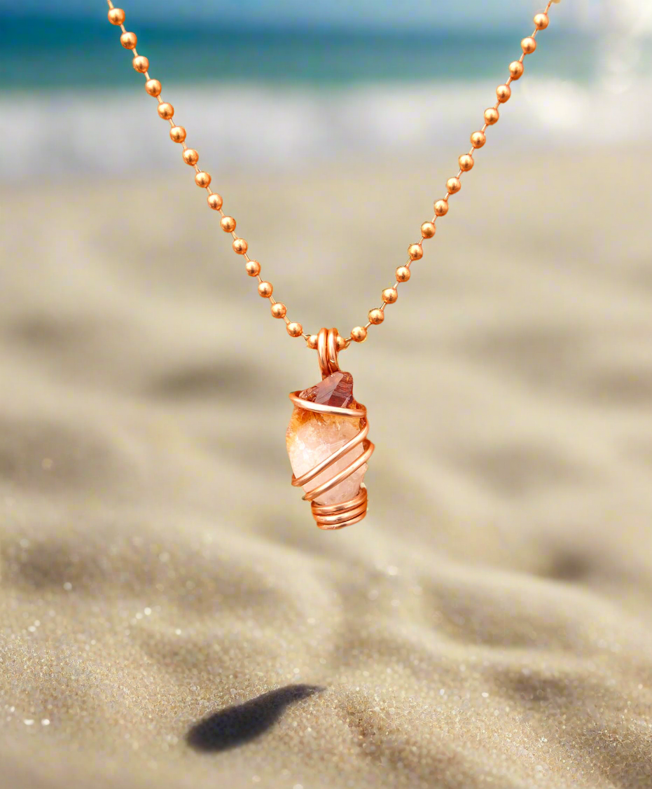 Critrine | Abundant Attraction | Copper Necklace