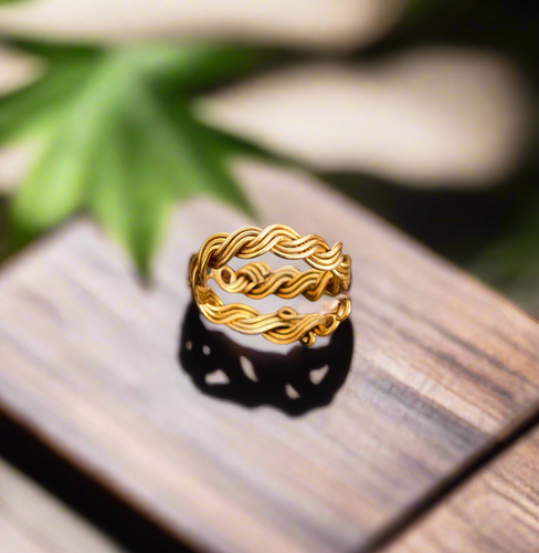 Brass | Rope Ring