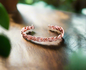 Handmade | Copper Braided Bracelet