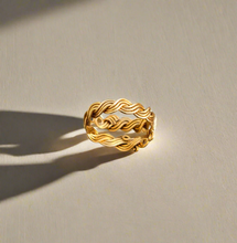 Load image into Gallery viewer, Brass | Rope Ring