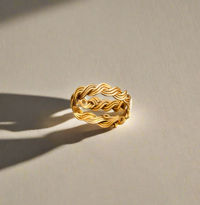 Brass | Rope Ring