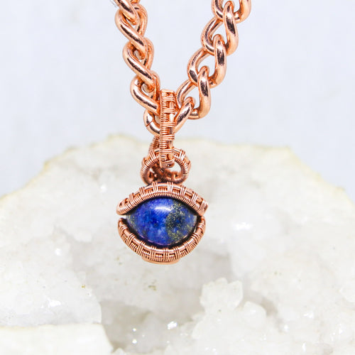 Lapis Lazuli | Copper Eye | Pendant