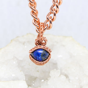 Lapis Lazuli | Copper Eye | Pendant