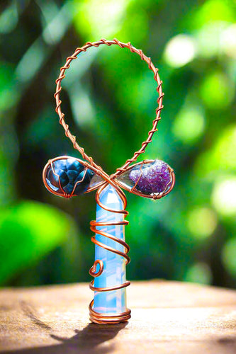 Custom XL Copper | Crystal Ankh