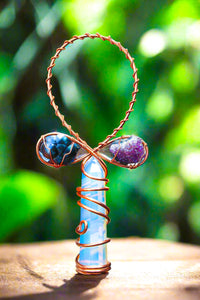 Custom XL Copper | Crystal Ankh