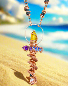 Custom Crystal Ankh | Pendant | Master Alchemist