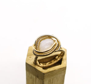 Moonstone | 14k GF Ring