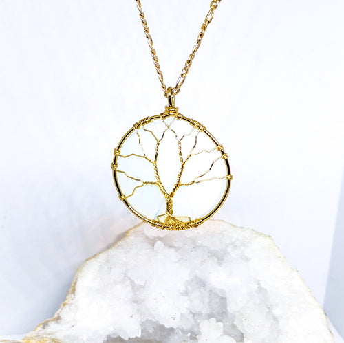 Opalite Tree| Pendant | Peace & Serenity