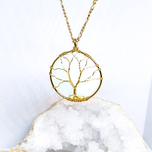 Opalite Tree| Pendant | Peace & Serenity