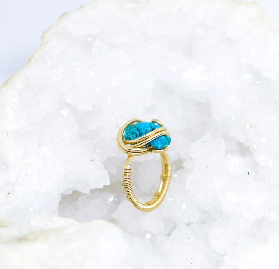 14k Goldfilled | Turquios Ring | Size 6.5