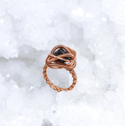 Elite Shungite | Supreme Protection | Copper Ring | Size 7.5