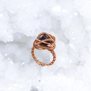 Elite Shungite | Supreme Protection | Copper Ring | Size 7.5